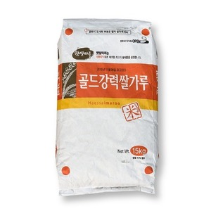 [햇쌀마루] 골드 강력쌀가루 15kg (국산)