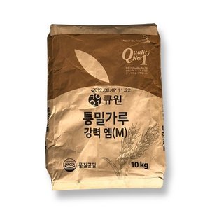 [큐원]통밀가루 강력엠(M) 10kg / 통밀빵,통밀분말,통밀가루