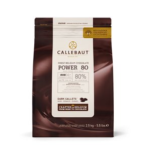 칼리바우트 파워80 초콜릿 2.5kg (카카오 80%) / 다크커버춰 초콜릿