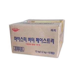 [벌크] 롯데푸드 마이스터버터 페이스트리 1박스 (1.2kg*10개)