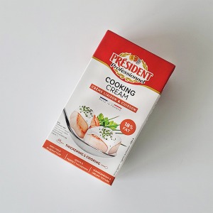 프레지덩 휘핑크림(18%) 1000ml  (쿠킹크림)