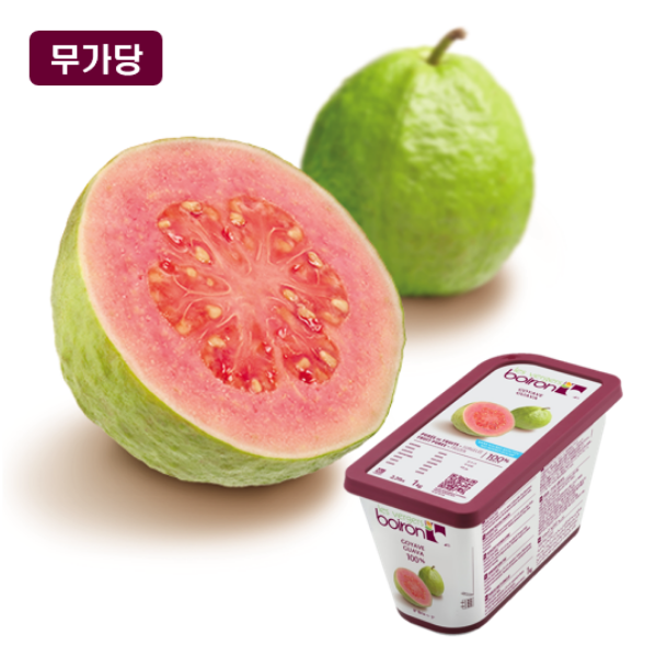 브와롱 구아바 냉동 퓨레 1kg
