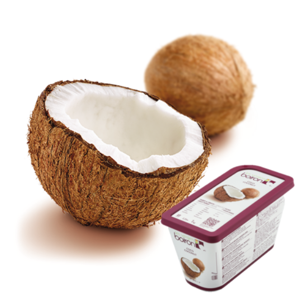 브와롱 코코넛 냉동 퓨레 1kg / 가당