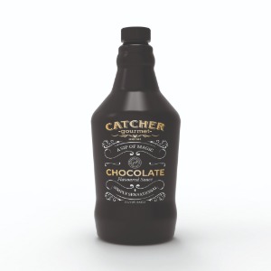 [일시품절/입고일미정][업체배송] 캐처 프로페셔널 다크 초콜릿 소스 2L (2.56kg)