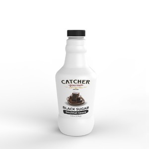 [일시품절/입고일미정][업체배송] 캐처 프로페셔널 흑당 소스 1L (1.3kg)